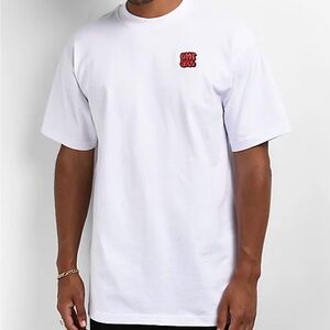 M Empyre Graffiti Red Stacked White T-Shirt